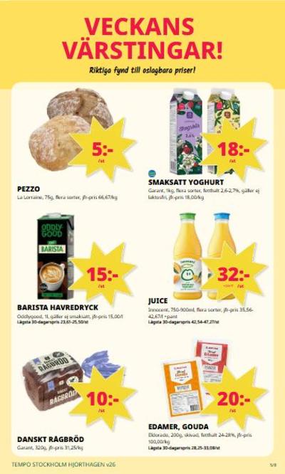 Tempo reklamblad i vecka 26 sida 5