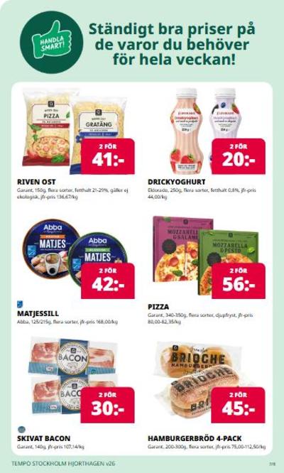 Tempo reklamblad i vecka 26 sida 7