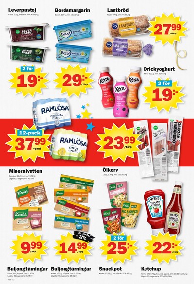 Pekås reklamblad i vecka 26 sida 2