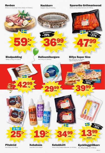 Pekås reklamblad i vecka 26 sida 3