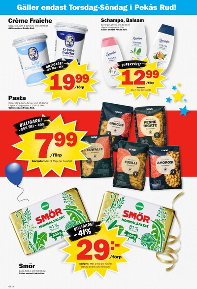 Pekås reklamblad i vecka 26 sida 6