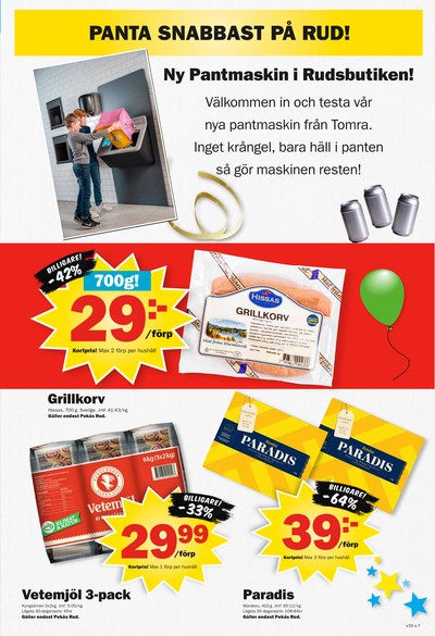 Pekås reklamblad i vecka 26 sida 7