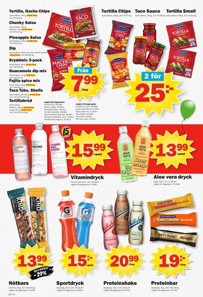 Pekås reklamblad i vecka 26 sida 8