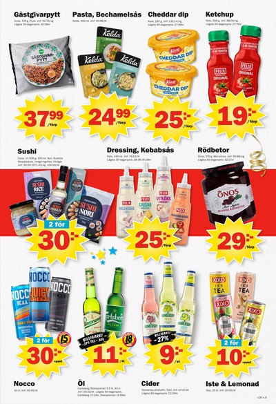Pekås reklamblad i vecka 26 sida 9