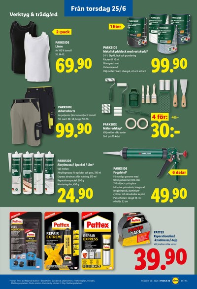 Lidl reklamblad i vecka 26 sida 24