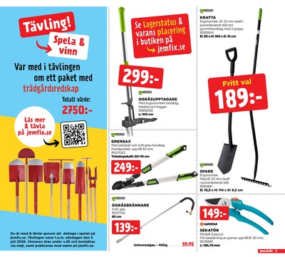 Jem & Fix reklamblad i vecka 26 sida 11
