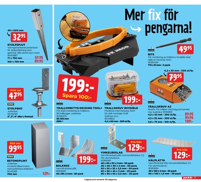 Jem & Fix reklamblad i vecka 26 sida 9