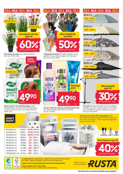 Rusta reklamblad i vecka 26 sida 16
