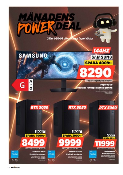 Power reklamblad i vecka 26 sida 14
