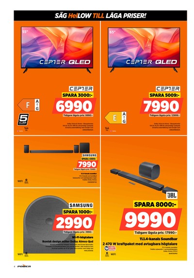 Power reklamblad i vecka 26 sida 4