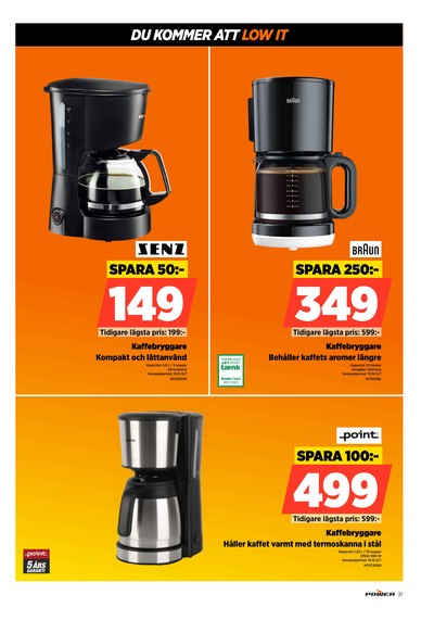 Power reklamblad i vecka 26 sida 37