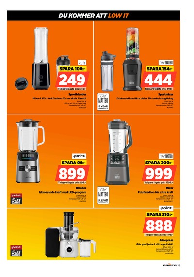 Power reklamblad i vecka 26 sida 43