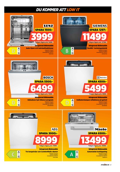 Power reklamblad i vecka 26 sida 57