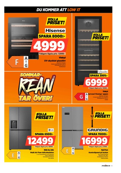 Power reklamblad i vecka 26 sida 71