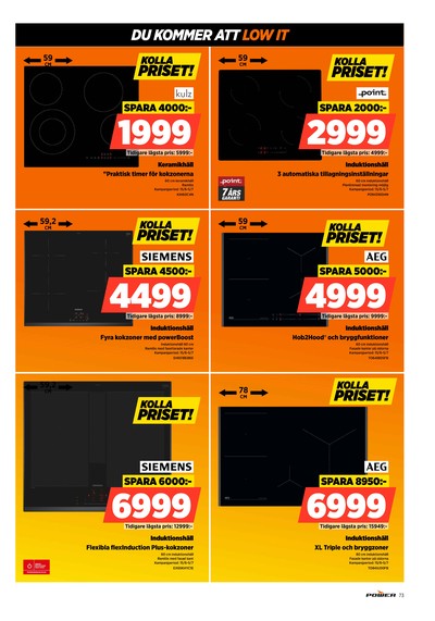 Power reklamblad i vecka 26 sida 73