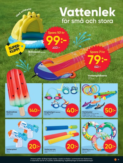 Dollarstore reklamblad i vecka 26 sida 11