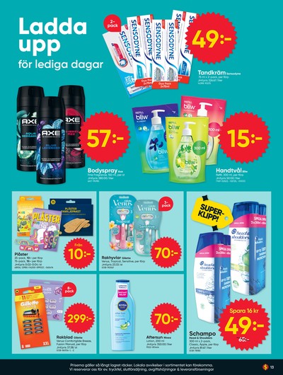 Dollarstore reklamblad i vecka 26 sida 13