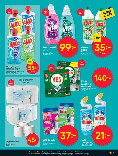 Dollarstore reklamblad i vecka 26 sida 15