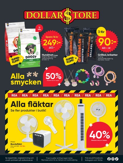 Dollarstore reklamblad i vecka 26 sida 16
