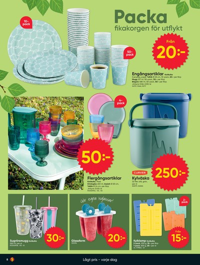Dollarstore reklamblad i vecka 26 sida 8