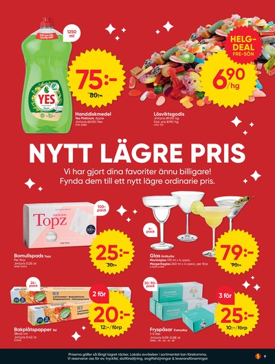 Dollarstore reklamblad i vecka 26 sida 9