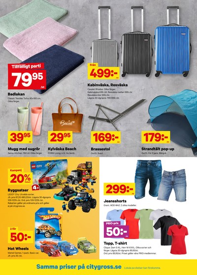 City Gross reklamblad i vecka 26 sida 12