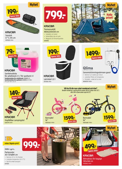 Jula reklamblad i vecka 26 sida 3