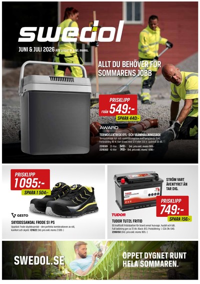 Swedol reklamblad i vecka 27 sida 1