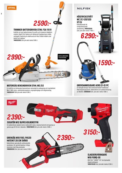 Swedol reklamblad i vecka 27 sida 9