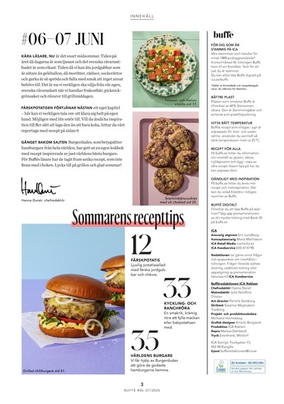 ICA Buffé reklamblad i vecka 27 sida 3