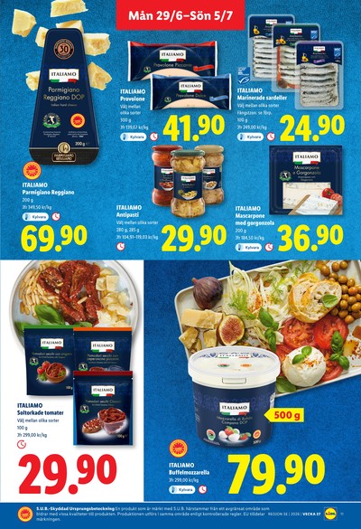 Lidl reklamblad i vecka 27 sida 11