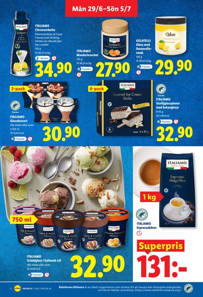 Lidl reklamblad i vecka 27 sida 12