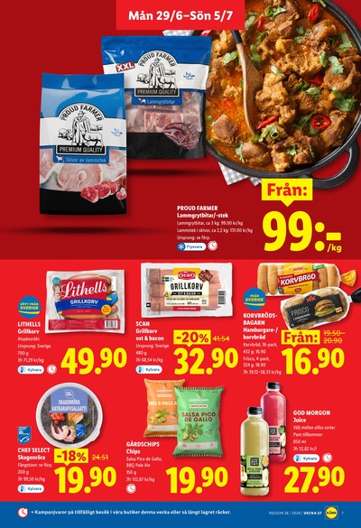 Lidl reklamblad i vecka 27 sida 7