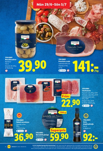 Lidl reklamblad i vecka 27 sida 10