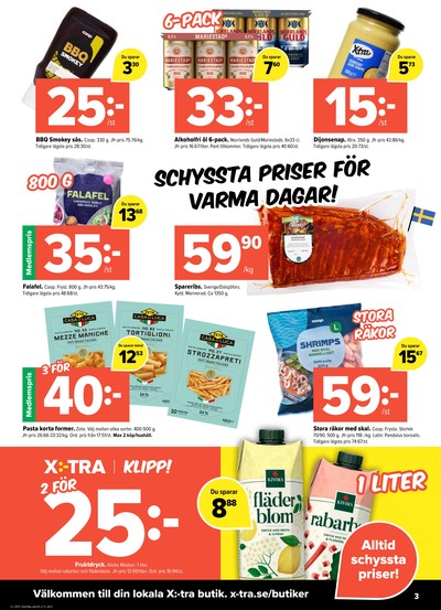 X:-tra reklamblad i vecka 27 sida 3