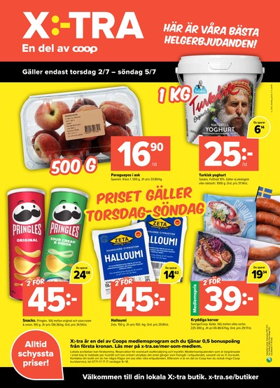 X:-tra reklamblad i vecka 27 sida 4