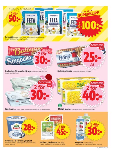 ICA Supermarket reklamblad i vecka 27 sida 3