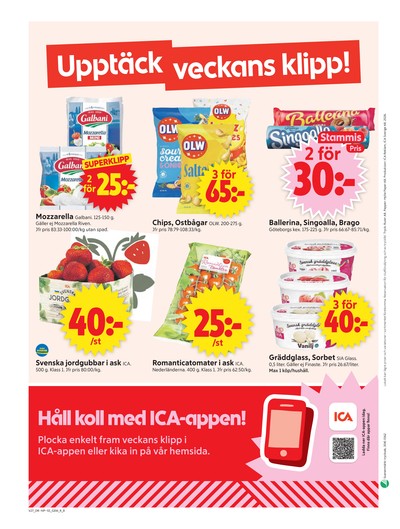 ICA Supermarket reklamblad i vecka 27 sida 8