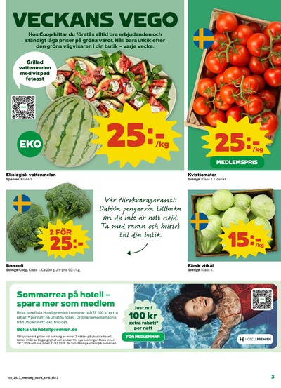 Coop reklamblad i vecka 27 sida 3