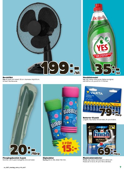 Coop reklamblad i vecka 27 sida 7