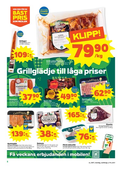 Stora Coop reklamblad i vecka 27 sida 2