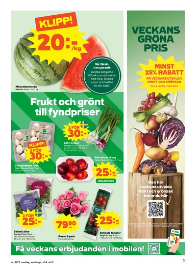 Stora Coop reklamblad i vecka 27 sida 3