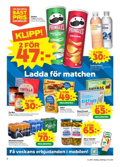 Stora Coop reklamblad i vecka 27 sida 6