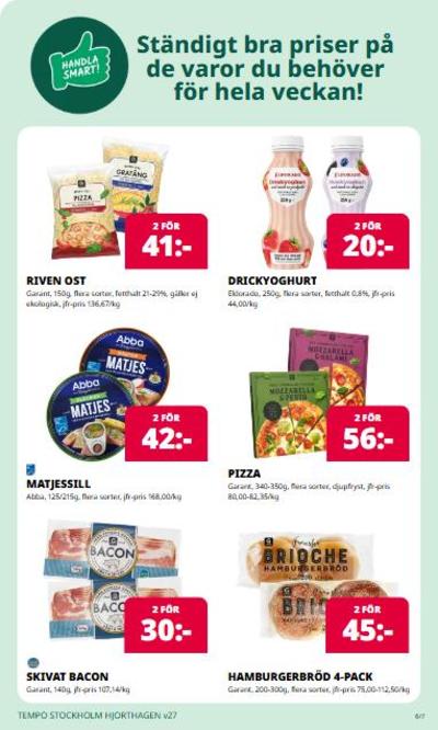 Tempo reklamblad i vecka 27 sida 6