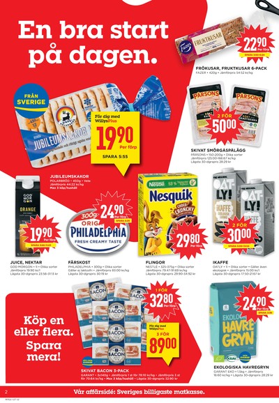 WILLY:S reklamblad i vecka 27 sida 2