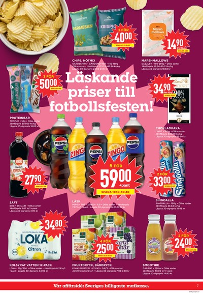 WILLY:S reklamblad i vecka 27 sida 7