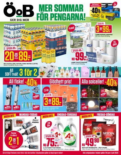 ÖoB reklamblad i vecka 27 sida 1