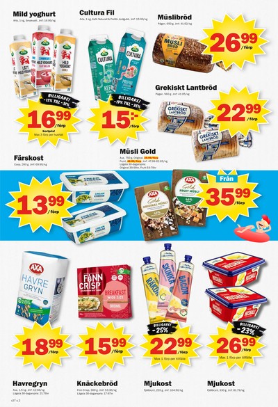 Pekås reklamblad i vecka 27 sida 2