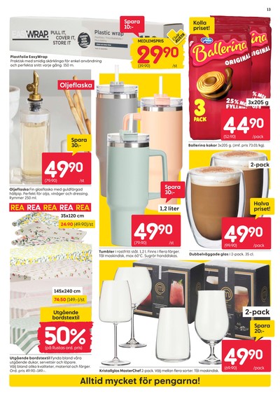 Rusta reklamblad i vecka 27 sida 13