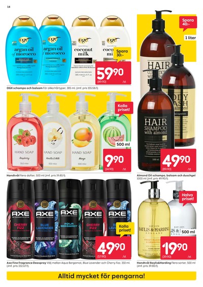 Rusta reklamblad i vecka 27 sida 14